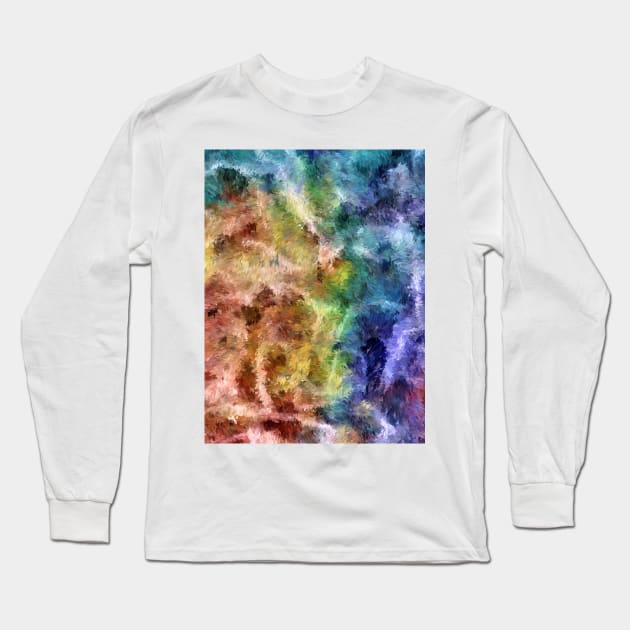 Color 3004 by Kristalin Davis Long Sleeve T-Shirt by Kristalin Davis